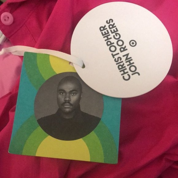 NEW Christopher John Rogers Target 2 Tone Pink Dress - Picture 8 of 13